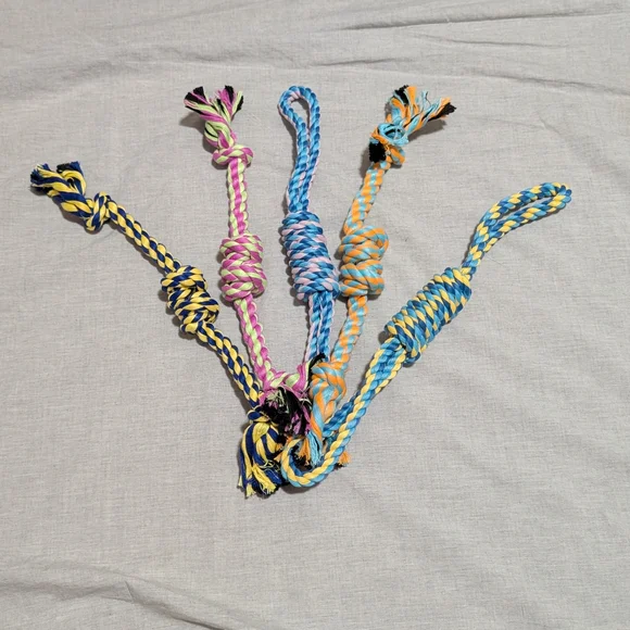 Vibrant Rope Dog Toy Collection - Picture 1 of 4